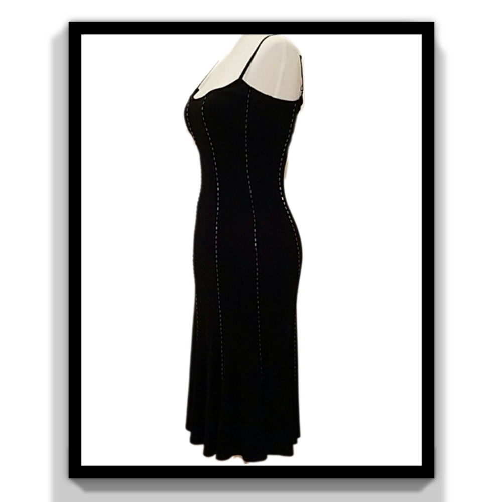 BCBGMaxAzria Beaded Dress with Adjustable Straps - Picture 6 of 16